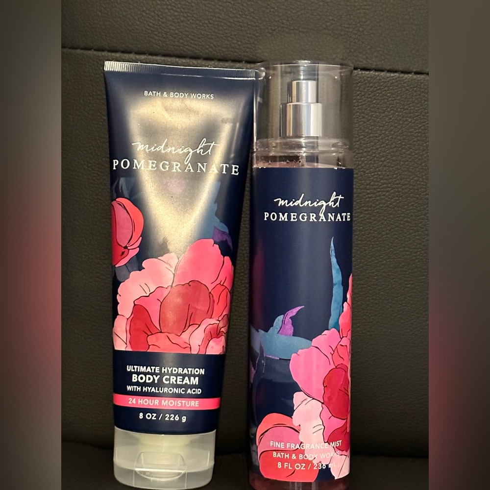 Bath & Body Works Midnight Pomegranate Body Cream/Spray